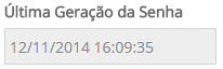 6. Última Geração da Senha