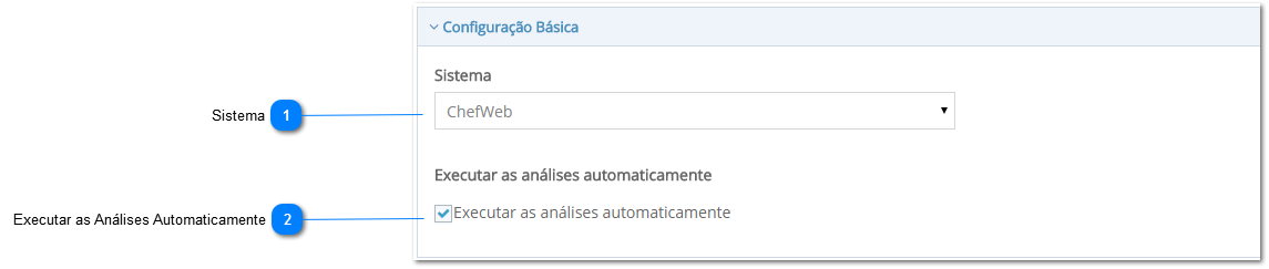 Configuração de Integração de Sistemas